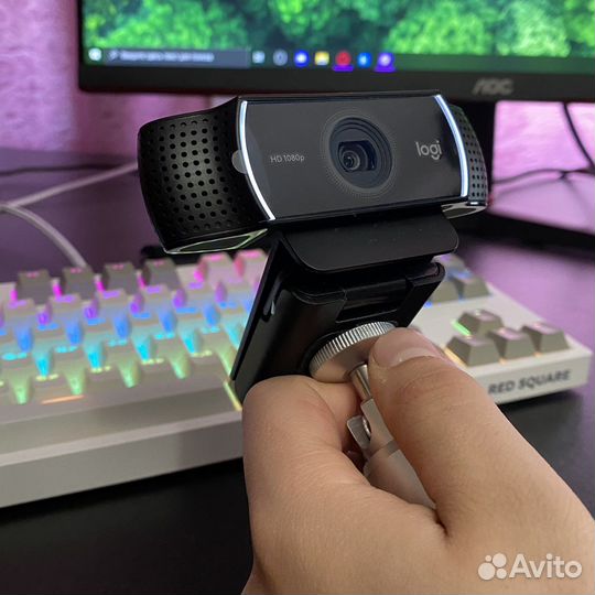 Вебкамера Logitech C922 Pro Stream (идеал)