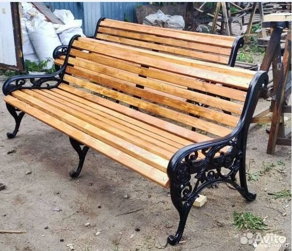 Скамейка уличная ренессанс 2м