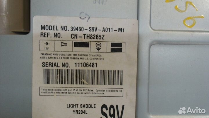 Дисплей мультимедиа Honda Pilot, 2004