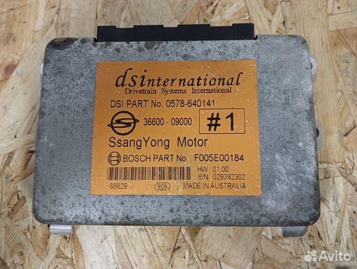 Блок управления АКПП Ssangyong Kyron 2 D20DT 2008