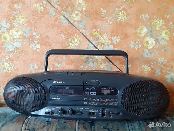 Магнитофон Sharp QT-CD7L(GY)