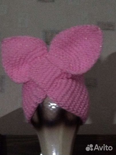 Повязка на голову,Солоха, для малышки от 3-6 мес