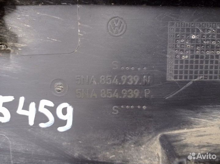 Молдинг двери передней левой с хромом