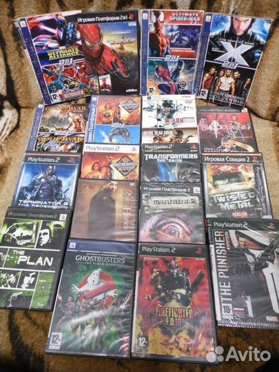 Игры для PlayStation 2 (штамповка)