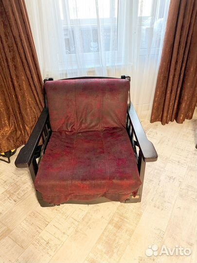 Диван и кресло бу