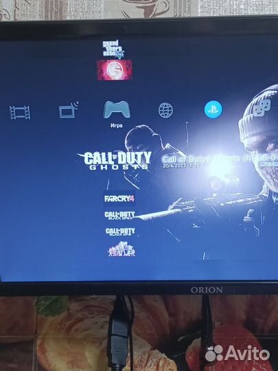 Игровая приставка ps3 super slim прошитая