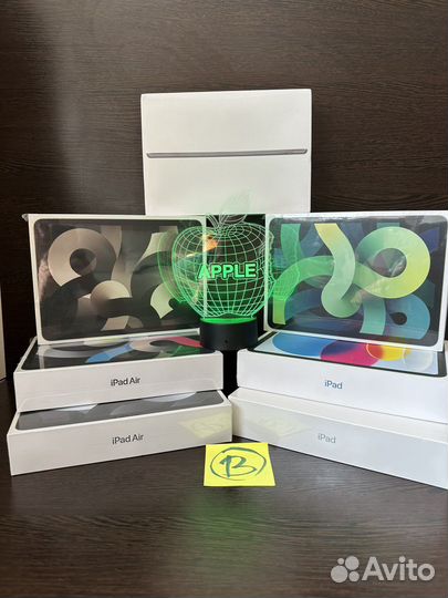 Apple iPad 64, 256gb Новый Чек Гарантия