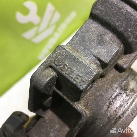 Заслонка дроссельная механическая Рено Клио 2 Си