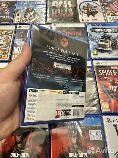 Игра Rise of the Ronin PS5 Диск