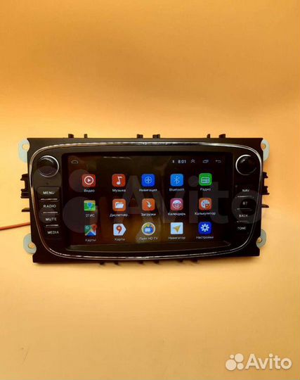 Магнитола андроид Форд Мондео, Фокус. (арт.837)