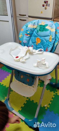 Стульчик для кормления chicco polly