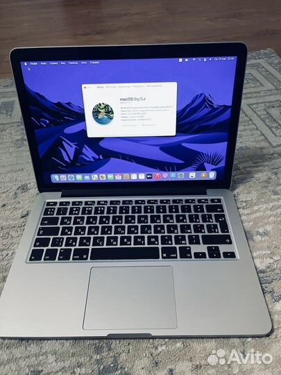 Macbook pro 13 retina a1502 2013