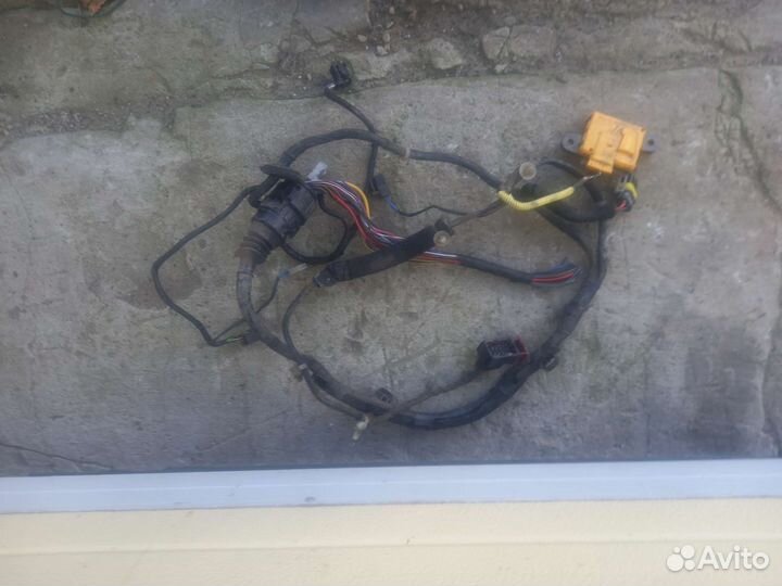 Опель астра G проводка водительской двери