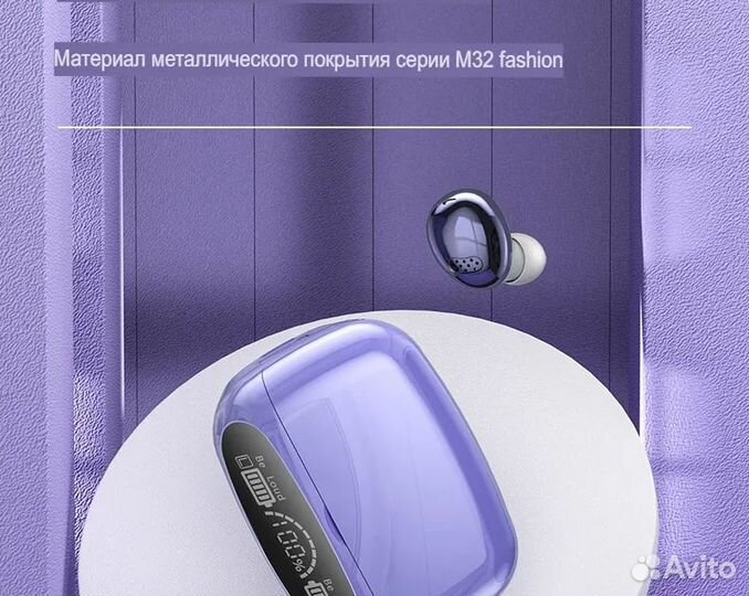 Наушники M32 TWS, бинауральные Hi-Fi. Новые