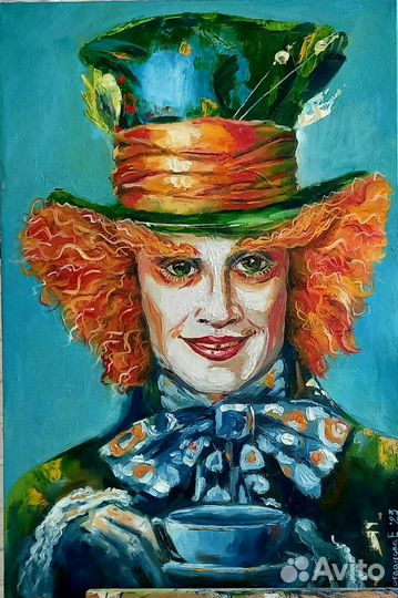 Пара картин Шляпник и Чешир