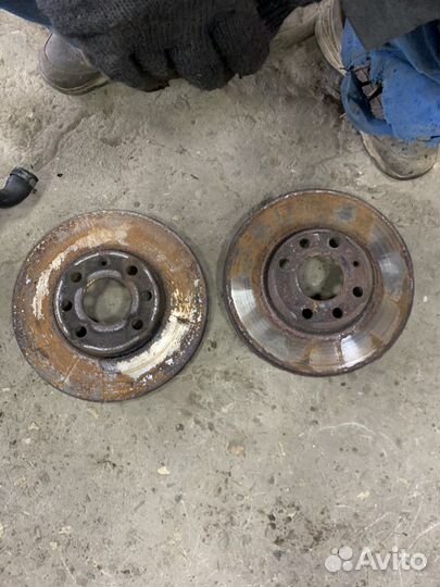 Диски тормозные передние Opel Astra G