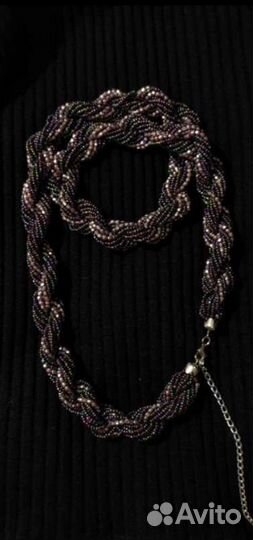 Бусы украшение на шею ожерелье колье