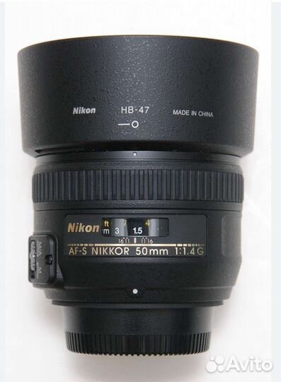 Объектив Nikon 50mm 1,4 G