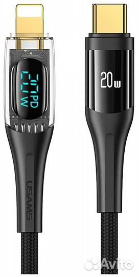 Кабель usams US-SJ588 Type-C - Lightning