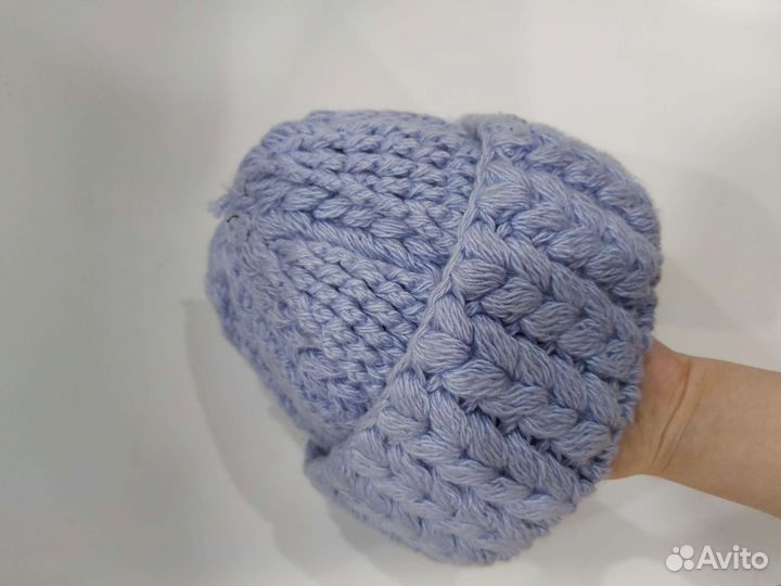 Шапка вязаная ручная работа