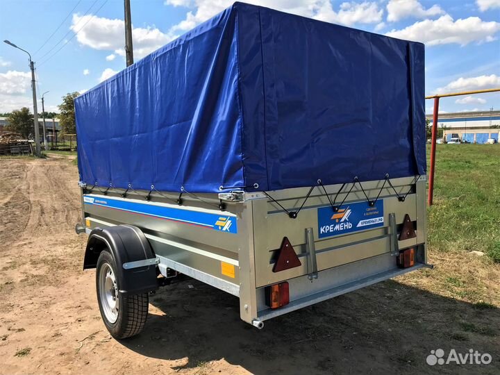 Прицеп 2,5х1,3х0,5 цинк тент700