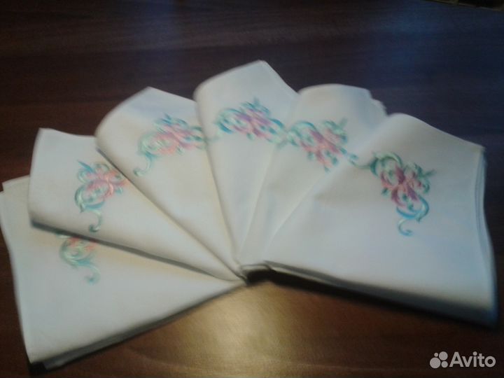 Столовые салфетки набор из 6 шт. (Ателье NV)