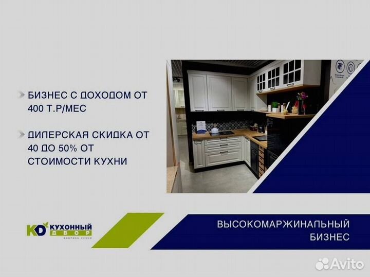 Кухонный двор предлагает франшизу