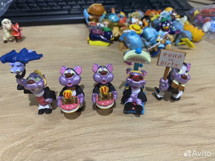 Игрушки из киндера 90х