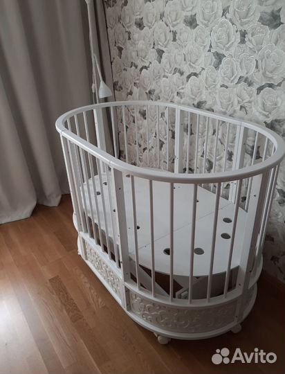 Детская кроватка 2 в 1