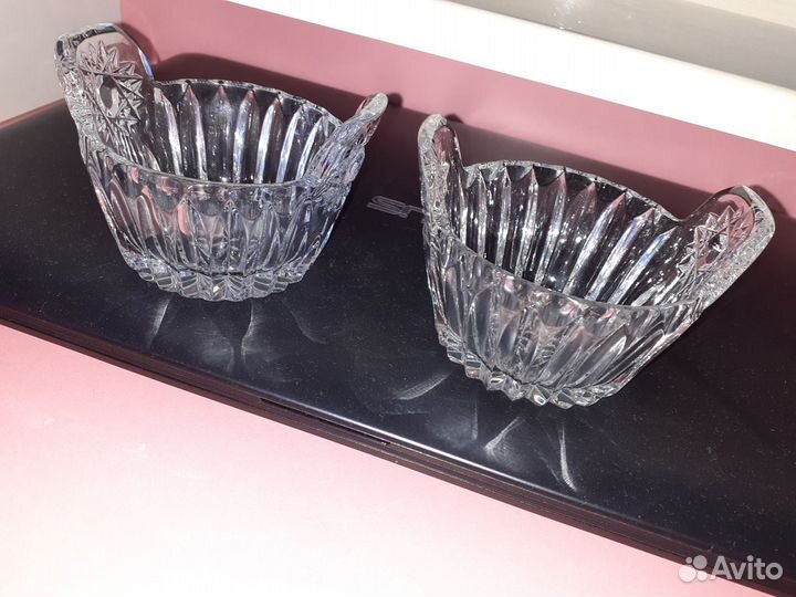 Хрустальная икорница