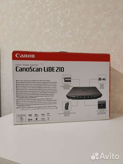 Сканер canon lide 210