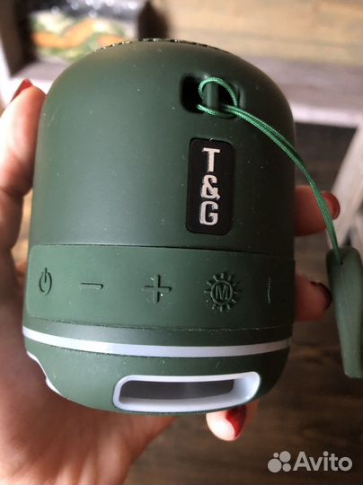 Мини беспроводная колонка TG-294 с подсветкой
