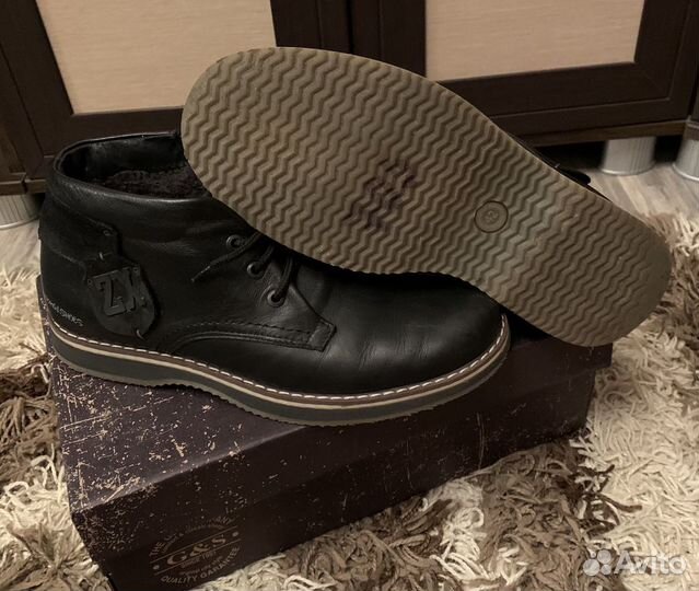 Ботинки мужские зимние