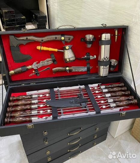 Шашлычный набор в Кейсе