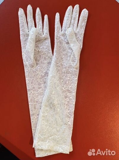 Перчатки ажурные