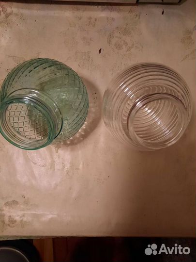 Плафон круглый с резьбой пр-ва СССР