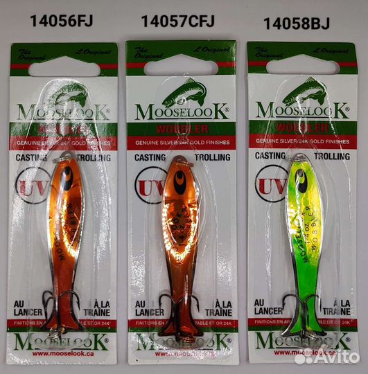 Блесны компании Williams - Mooselook Wobbler 14000