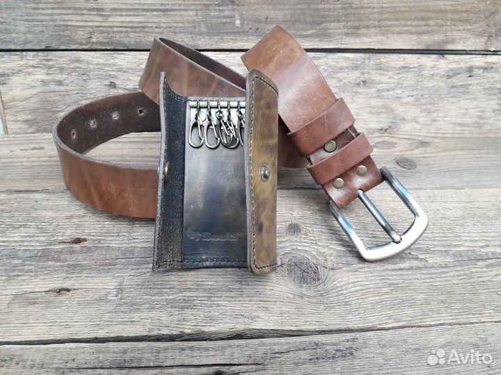 Подарочный набор из кожи Ручной работы