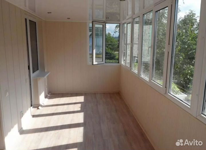 Остекление качественно с отделкой