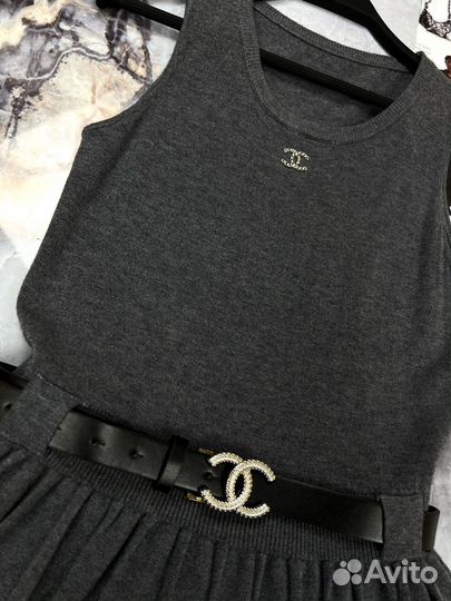 Платье с кардиганом Chanel