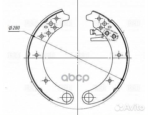 Колодки торм. для а/м УАЗ 3163 Patriot (16) (Р
