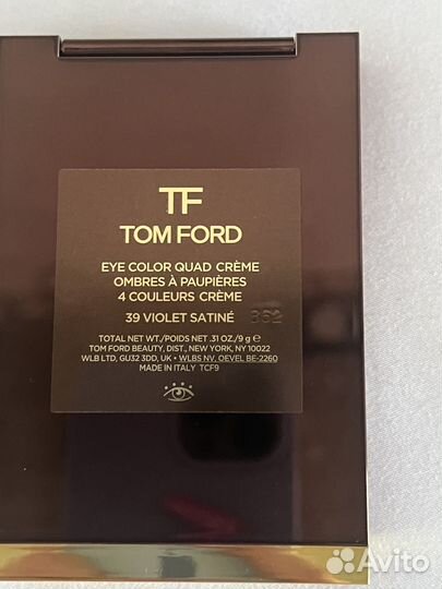 Tom ford violet satine тени для век новые