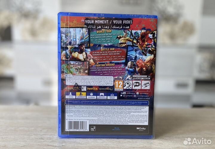 Street Fighter 6 Lenticular Edition Новый PS4/PS5