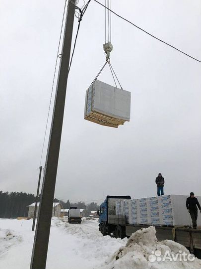 Газобетон Бонолит с Доставкой GZB-3380