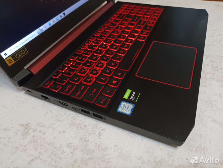 Игровой ноутбук Acer i5-9/16/GTX1650