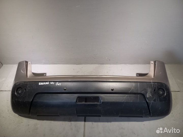 Бампер задний Nissan Qashqai 2010