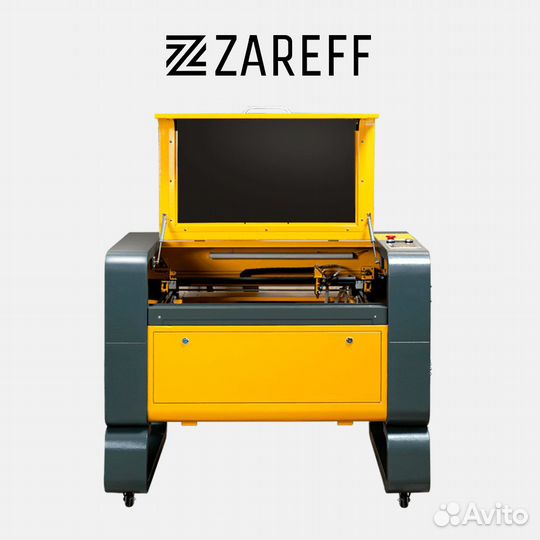 Лазерный станок Zareff Plus 600х400мм 60x40 60W