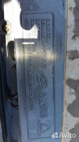 Порог на хендай сантэ фэ 2008 правый оригинал