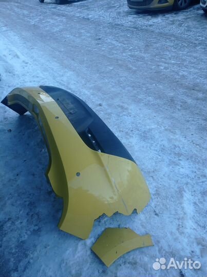 Задний бампер+спойлер opel astra gtc