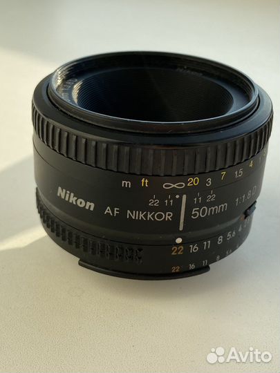 Nikkor 50mm 1.8 D AF